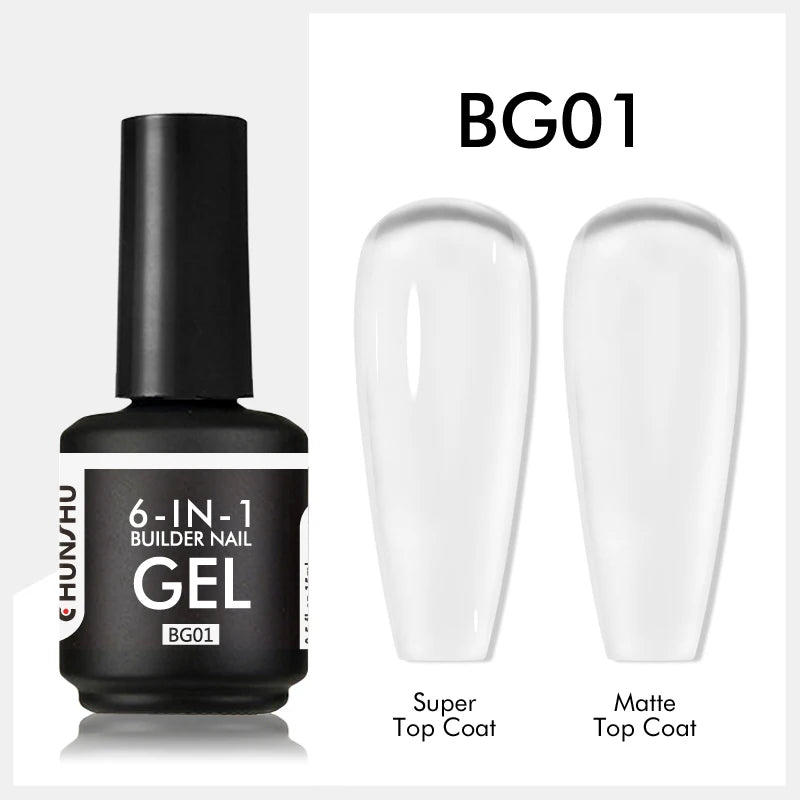 Chunshu 6 In 1 Builder UV Gel Polish 15ML - Smarsty