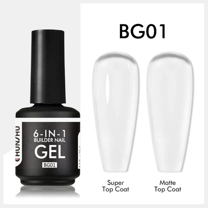 Chunshu 6 in 1 UV Gel Polish for Durable Nails - Smarsty
