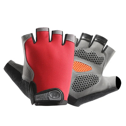 Breathable Anti Slip Half Finger Cycling Gloves for Men and Women - Smarsty