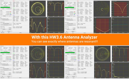 NanoVNA-H Vector Network Analyzer with Spectrum Tuning - Smarsty