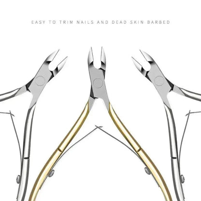 Stainless Steel Nail Cuticle Nipper for Precise Grooming - Smarsty