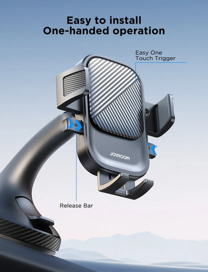 Universal Car Phone Mount With Strong Suction 360 Rotation - Smarsty