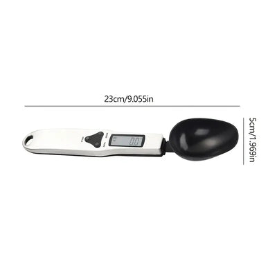 500/0.1 Digital Spoon Scale High-precision Switchable Stainless Steel Measuring Spoon Baking Food Electronic Kitchen Scale by Smarsty