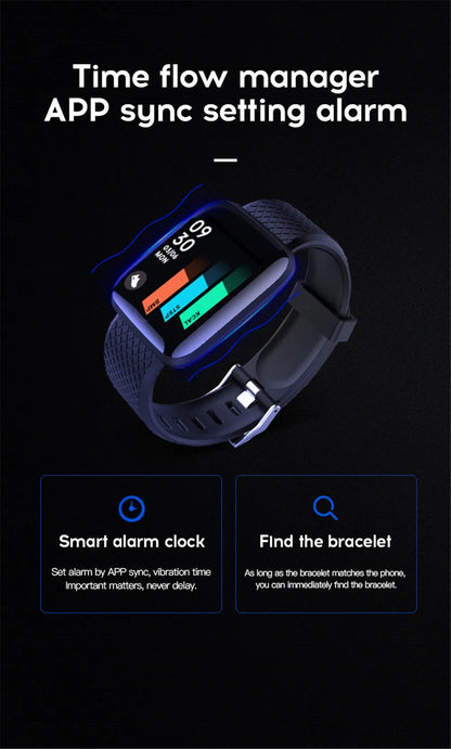Smartwatch Fitness Tracker with Music Control and Pedometer - Smarsty