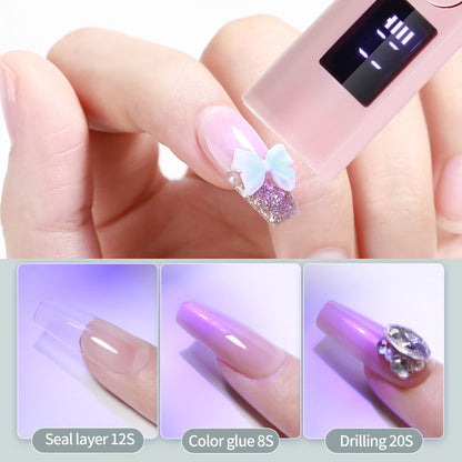 LULAA Handheld Mini Nail Lamp For Quick Gel Drying - Smarsty