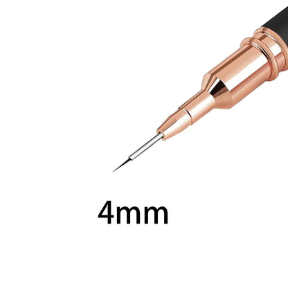 Black Nail Art Liner Brushes for Precision Design - Smarsty
