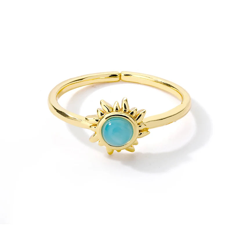 Luxury Gold 316L Stainless Steel Rings for Women - Smarsty