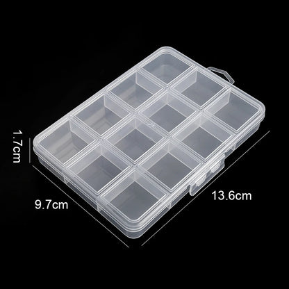 Clear Plastic Jewelry Organizer Box for Easy Storage - Smarsty