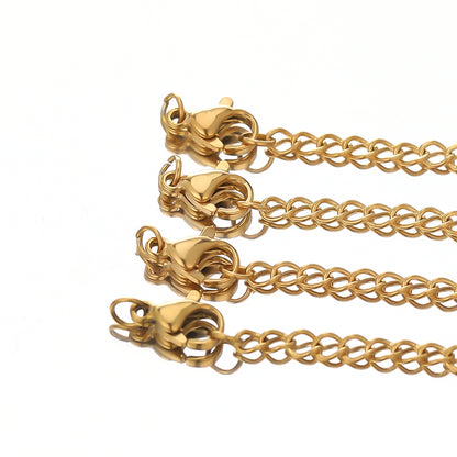 Stainless Steel Extension Chain With Secure Lobster Clasps - Smarsty