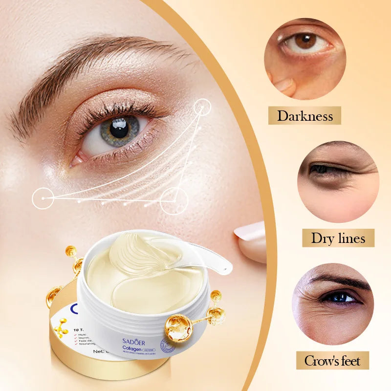 Crystal Collagen Eye Masks for Dark Circles and Puffiness - Smarsty