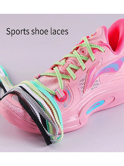 1Pair Shoe Laces New Casual Sneakers tennis Flat Shoelaces Fashion Rope Shoelace for Shoes 120/140/160CM Shoes Accessories - Smarsty