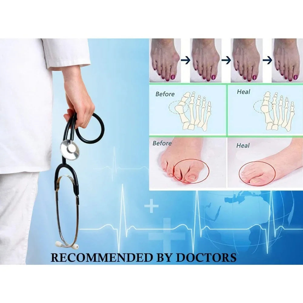 Soft Gel Bunion Corrector Toe Separator Spacers - Smarsty