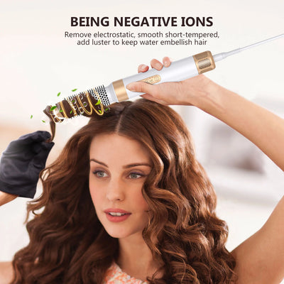High Speed 7 In 1 Hair Dryer Brush with Diffuser - Smarsty