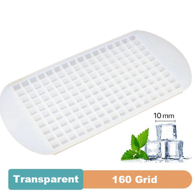 4/6/8/15/160 Grid Big Ice Tray Mold Giant Jumbo Large Food Grade Silicone Ice Cube Square Tray Mold DIY Ice Maker Ice Cube Tray - Smarsty