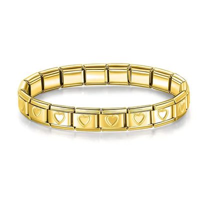 Hapiship Stainless Steel Charm Bracelet Women - Smarsty