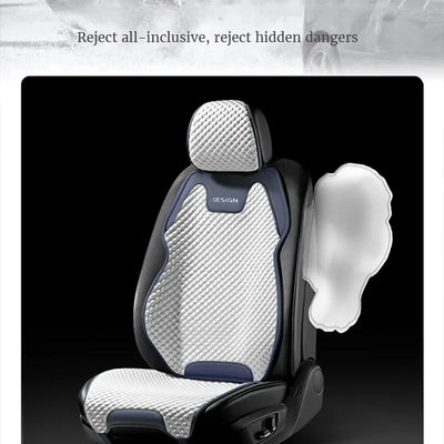 Ice Silk Car Seat Cushion Ventilated Front Seat Cover - Smarsty