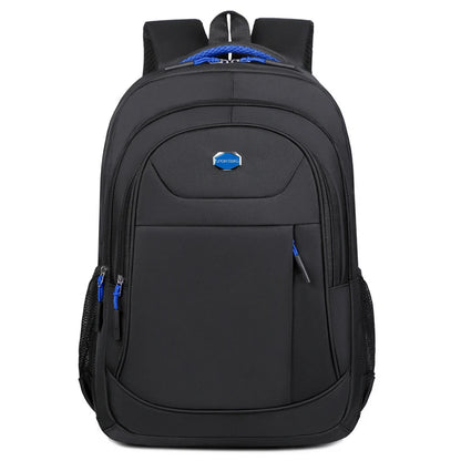 Men's Backpack Oxford Waterproof Backpack Business Computer Bag Leisure Travel Backpack High School Student Backpack - Smarsty