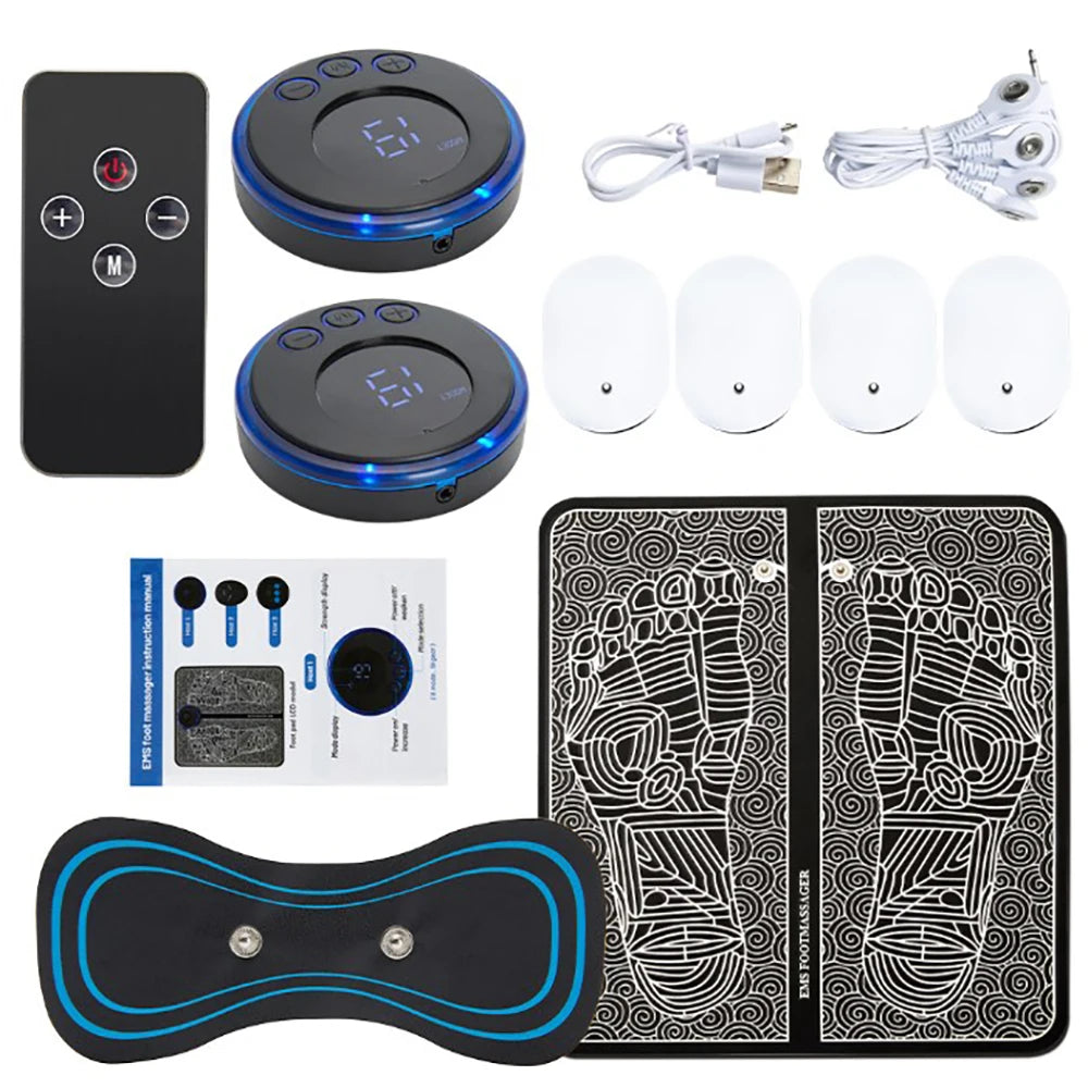 Electric Foot Massager Pad for Muscle Relaxation - Smarsty