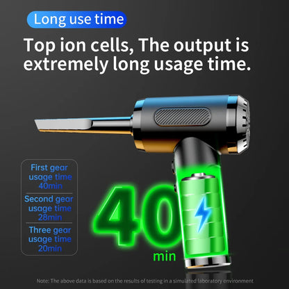 Rechargeable Portable Air Duster 50000RPM for Keyboard