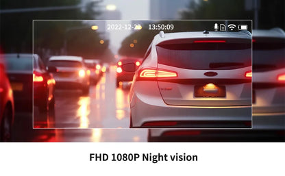 4Channel WiFi Dash Cam Night Vision With Loop Recording - Smarsty