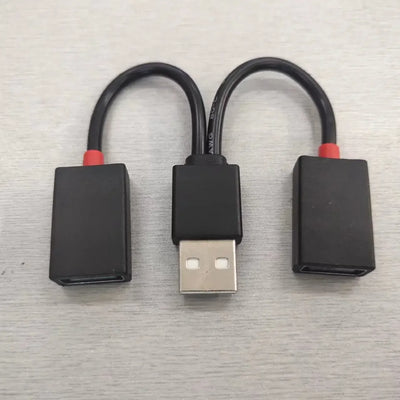Car USB Hub 1 In 2 Out Charging Cable CompactLight - Smarsty