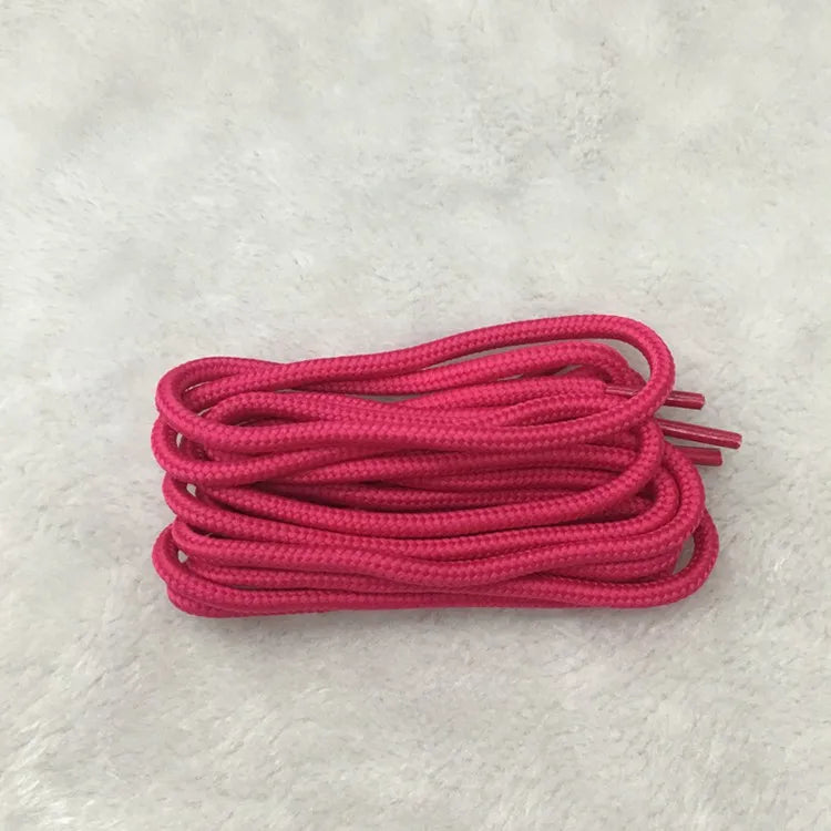 Classic Round Shoelaces Durable Polyester Solid Shoe laces Boot Laces for shoes Sneaker Shoelace 21 Colors 70/90/120/150cm 1Pair