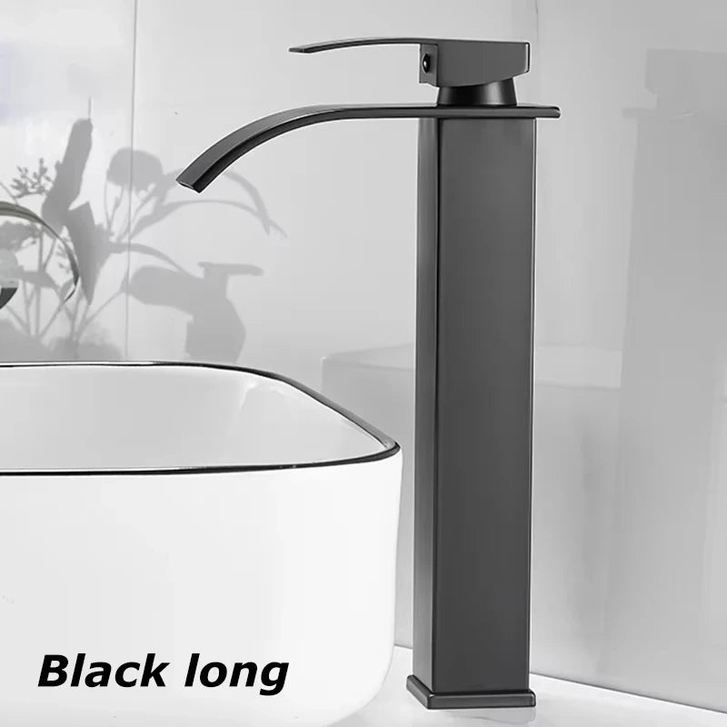 Copper Core Waterfall Stainless Steel Basin Faucet - Smarsty