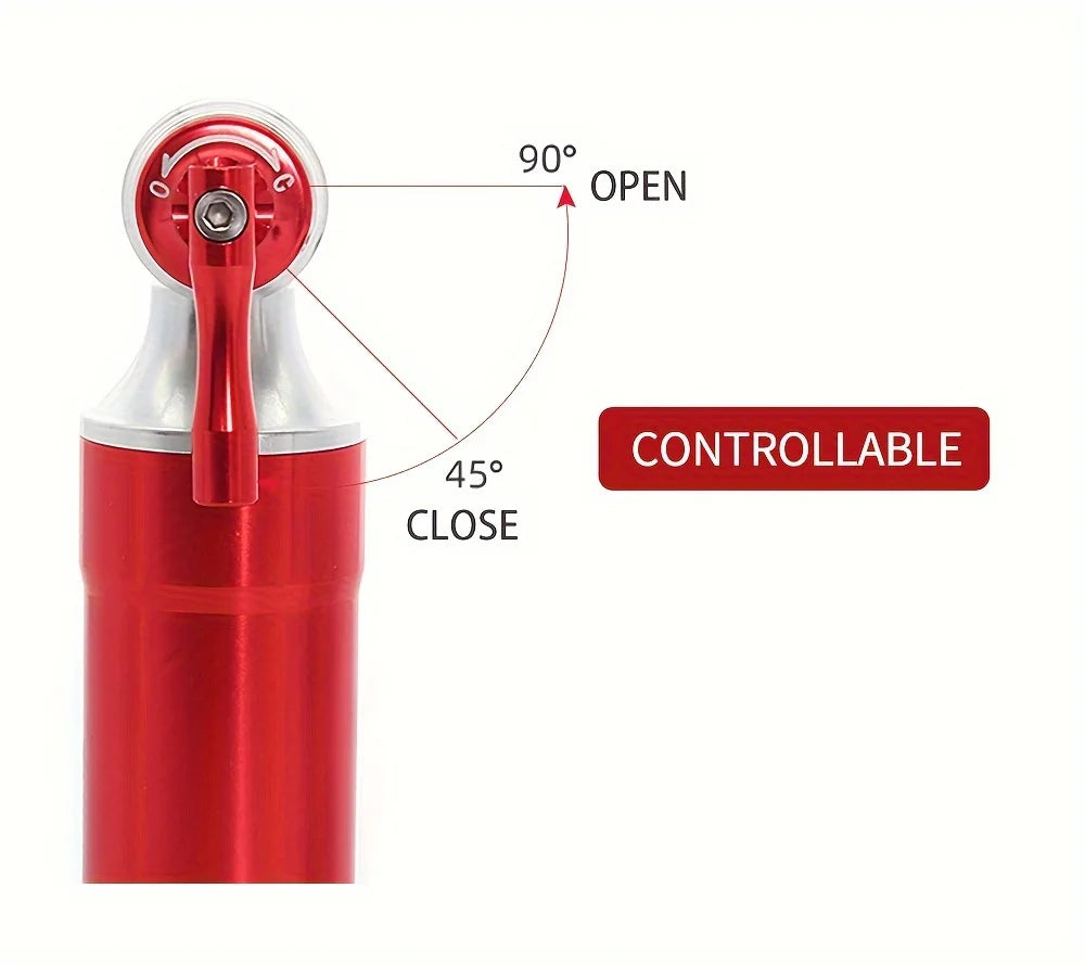 ThinkRider CO2 Pump For Bicycle Schrader Presta Adapter Bike Pump Inflator Aluminum Tire Tube Mini size MTB Bicycle Pumps CO2 Ca