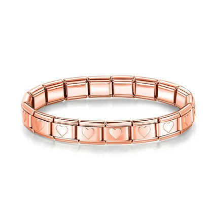 Hapiship Stainless Steel Charm Bracelet Women - Smarsty