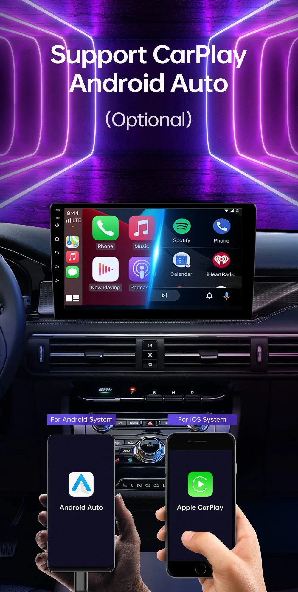 Universal Android 13 Car Stereo Seven Inch GPS Navigation - Smarsty