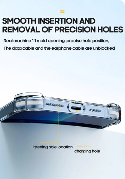 Smarsty Shockproof Clear Phone Case With Lens Protection Pro Max -