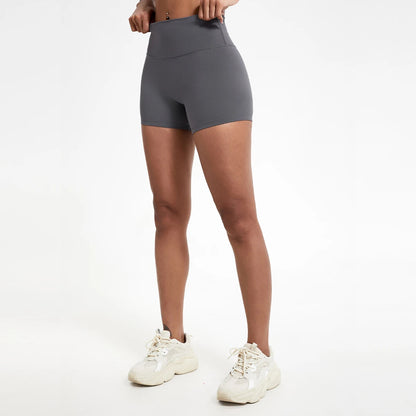 Hearuisavy Running Sports Shorts Women Buttock Lift Gym Leggings Women Cycling Slim Fit Workout Shorts High Waist Yoga Shorts - Smarsty