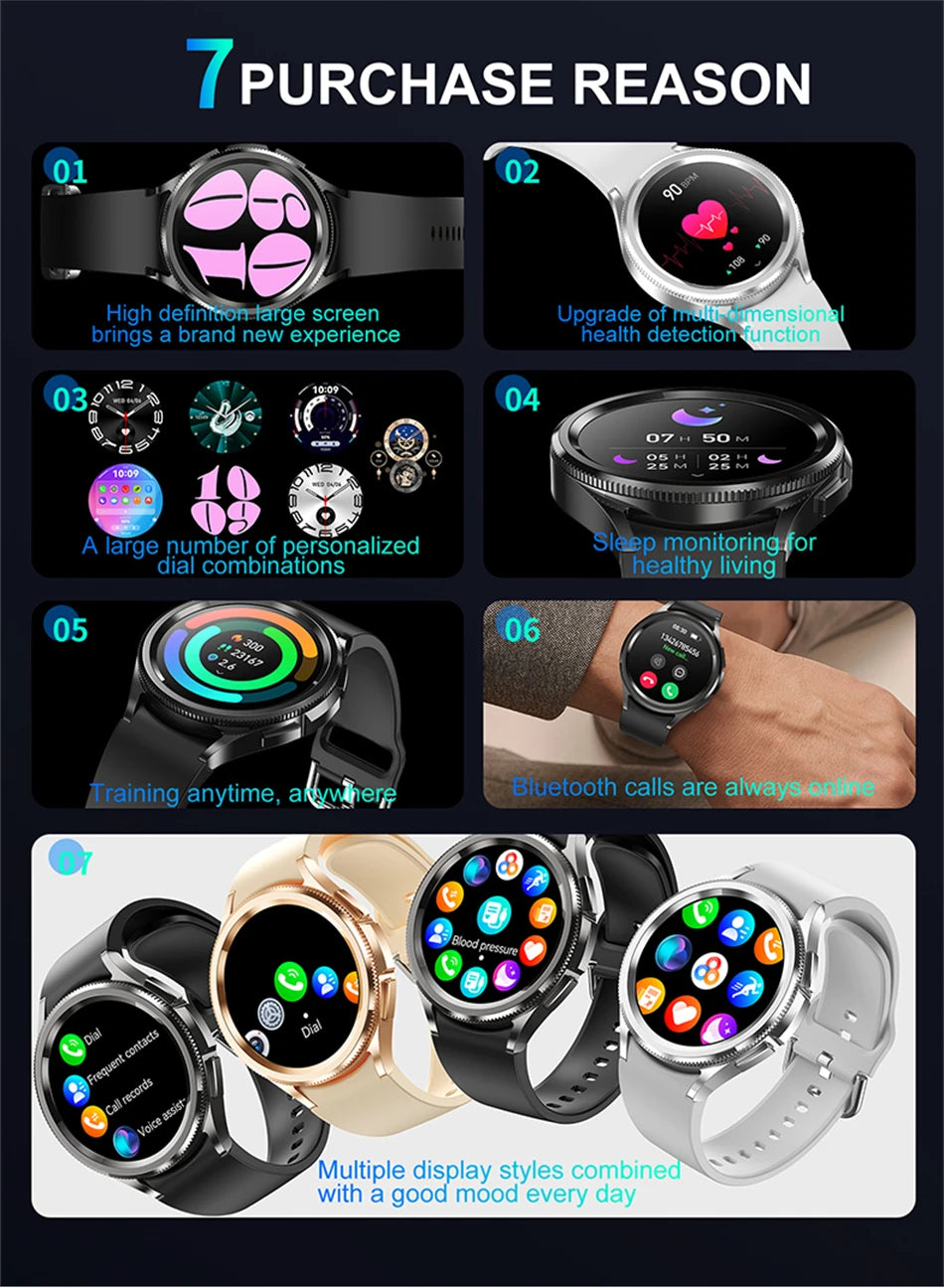 Samsung Galaxy Watch6 Classic Smartwatch with GPS and Heart Rate Monitor - Smarsty
