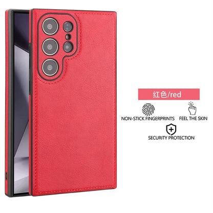 Premium PU Leather Shockproof Phone Case With Slim Bumper - Smarsty