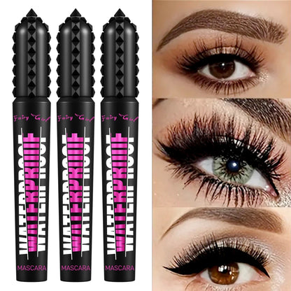 Black Waterproof Mascara for Lengthening and Curling Effect - Smarsty