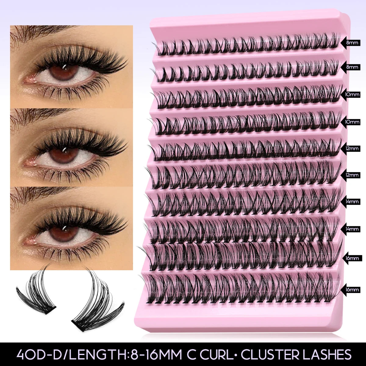 DIY Eyelash Extension Kit for Natural Long Lashes - Smarsty