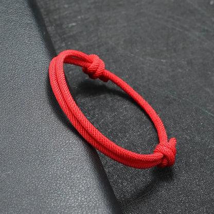 Handmade Adjustable Rope Bracelet for Men and Women - Smarsty