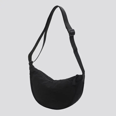 Nylon Shoulder Bag Large Capacity Womens Dumpling Style - Smarsty