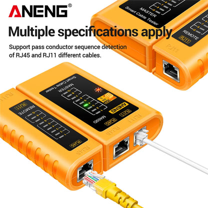 ANENG M469D Network Analyzer Tester for RJ45 and RJ11 - Smarsty