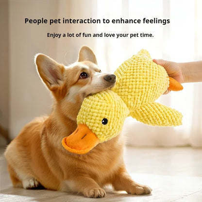 Plush Dog Toy Duck for Teeth Grinding Relief - Smarsty