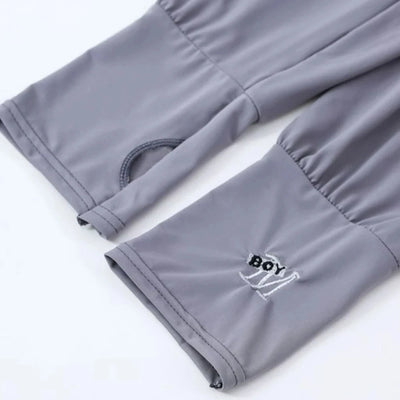 Mens UV Protection Ice Arm Sleeves Lightweight Cooling Gloves - Smarsty