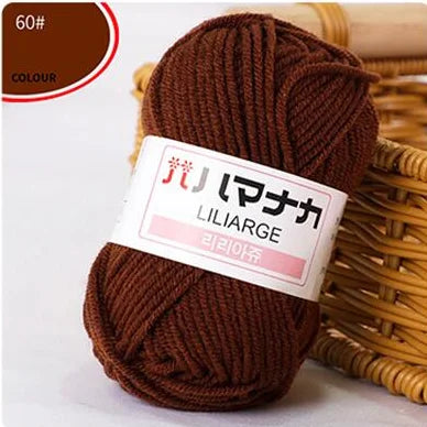 Soft Cotton Knitting Yarn for DIY Baby Sweaters - Smarsty