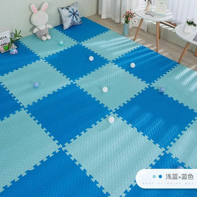 16pcs Foam Baby Play Mat Puzzle Mat Kids Interlocking Exercise Tiles Rugs Puzzle Floor Tiles Toy Carpet Soft Carpet 30*30*1cm by Smarsty