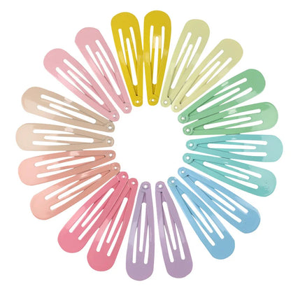 Cute Cartoon Hairpins for Girls 40Pcs Colorful Animal and Fruit Clips - Smarsty
