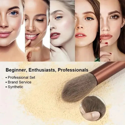 Professional Soft Fluffy Makeup Brush Set for Flawless Application - Smarsty