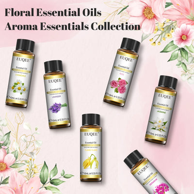 EUQEE Floral Essential Oils Set for Candle Making - Smarsty