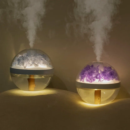 USB Rechargeable 270ML Air Humidifier with LED Light - Smarsty
