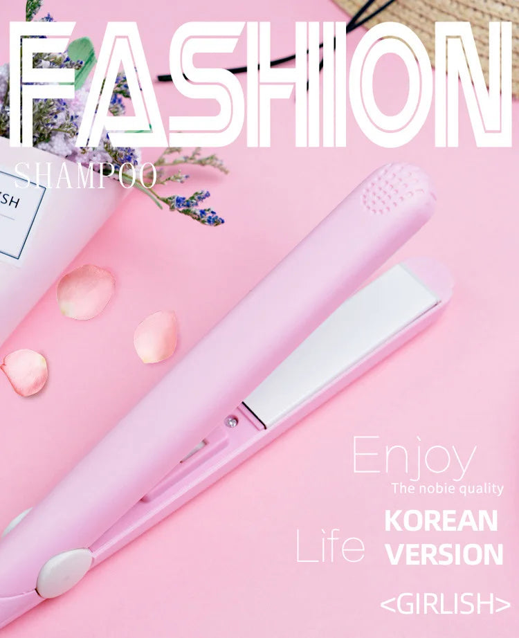 Portable Mini Hair Straightener for Quick Styling - Smarsty