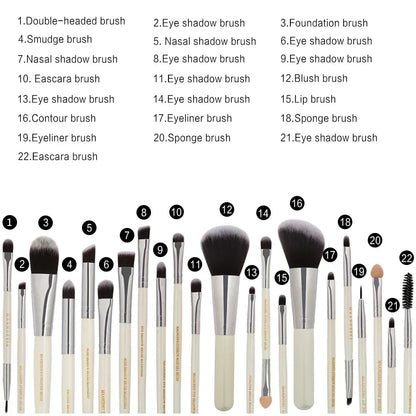 Professional Makeup Brush Set for Flawless Application - Smarsty