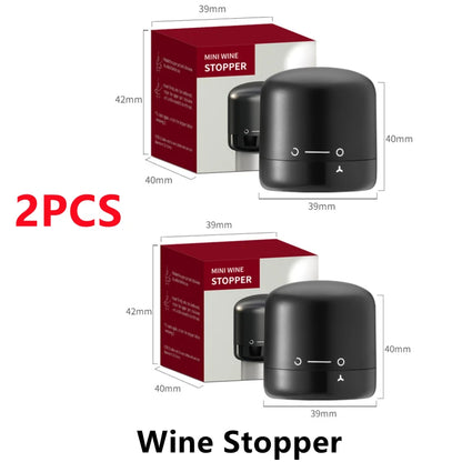 Silicone Wine Bottle Stopper Set for Freshness - Smarsty